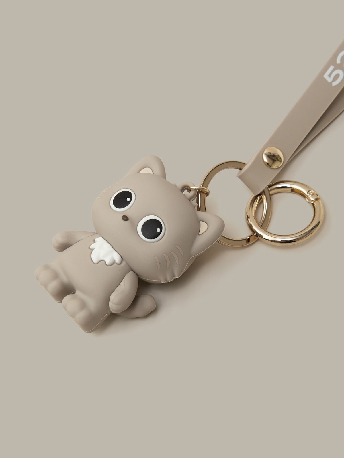 Cat Figure Key Chain