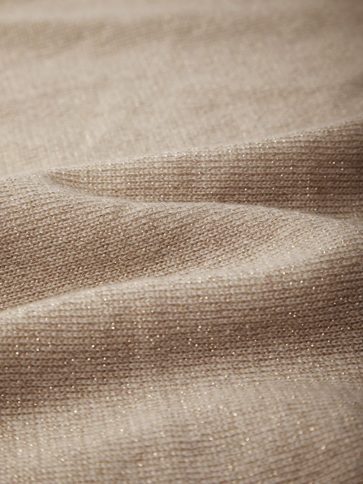 Close-up of beige fabric texture