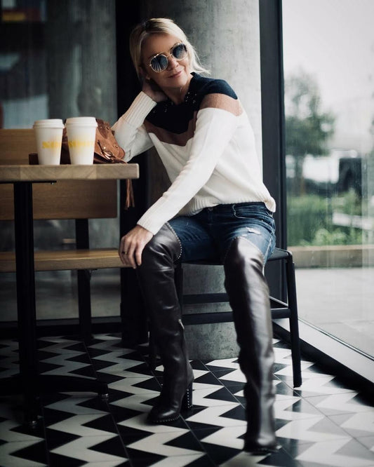 Leather Boots, Black Coffee and 525 America: Angie Silvy's Favorite Things