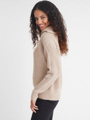 Nina: 3/4 Zip Sweater