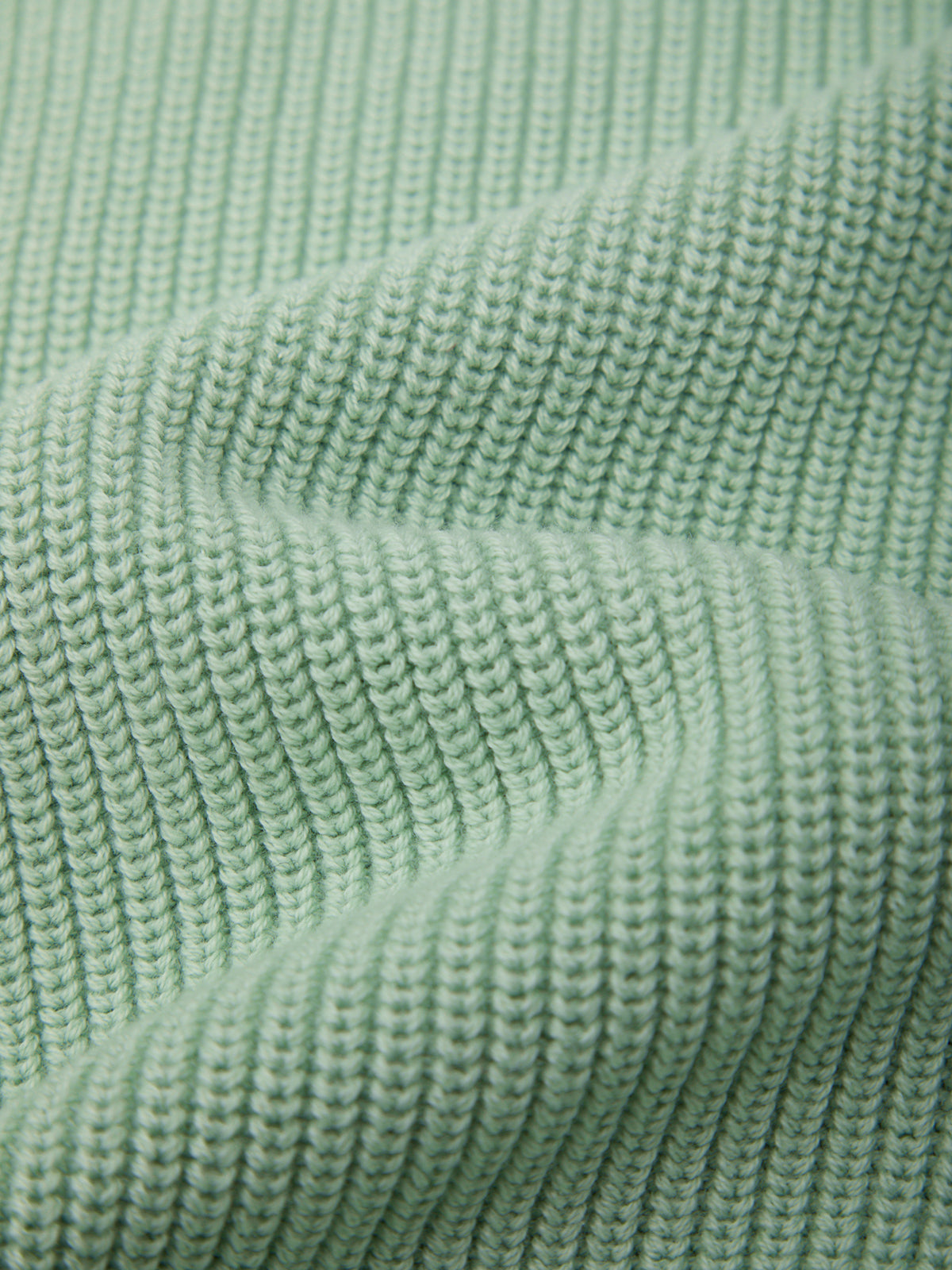 Emma: Crewneck Shaker Stitch Cotton Sweater