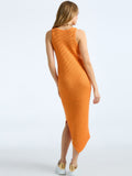 Charlotte: Asymmetrical Cable Dress
