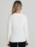 Jane: Cotton Shaker Stitch Raglan Sleeve Sweater