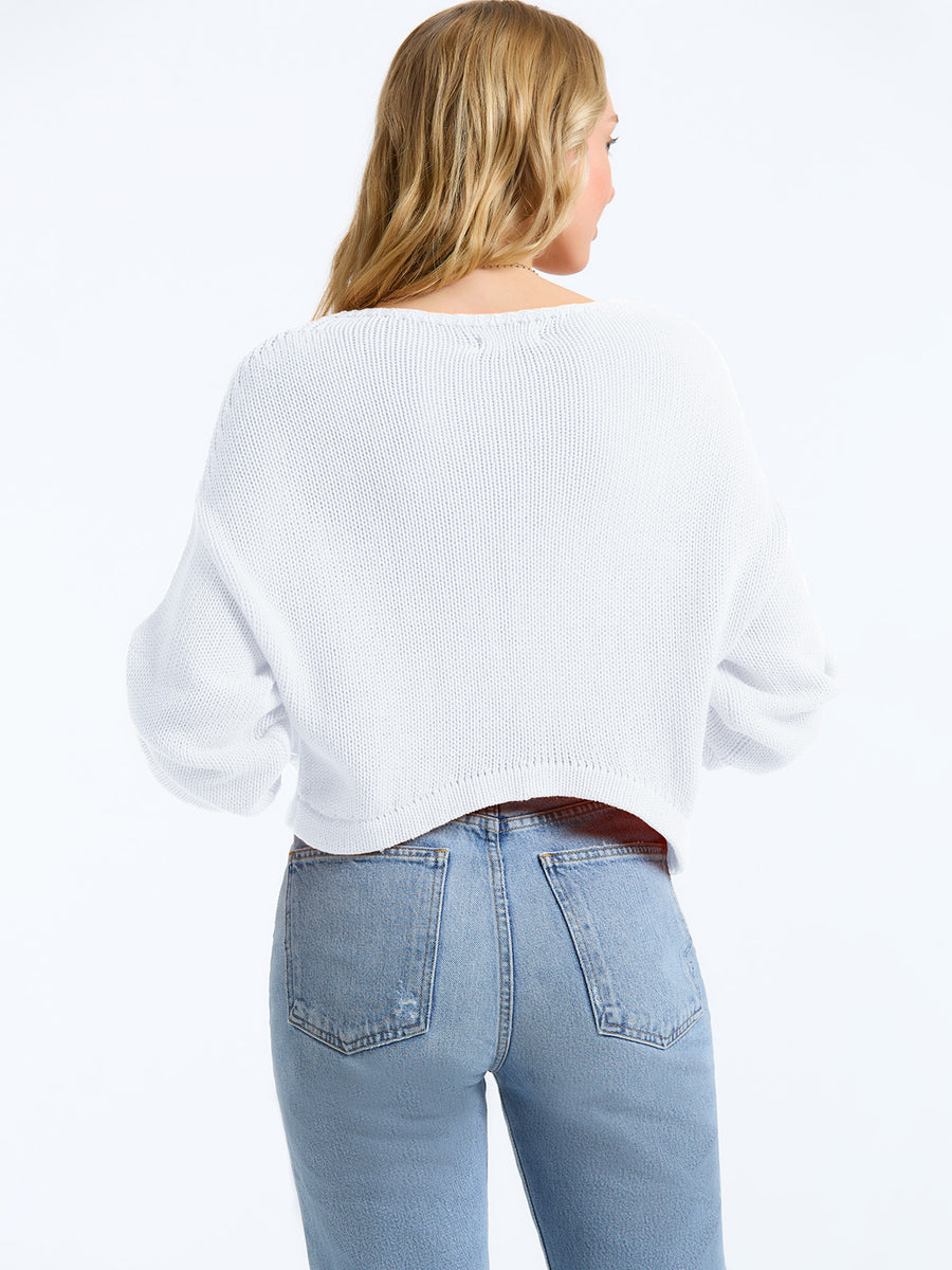 Amelia: Asymmetrical Hem Sweater