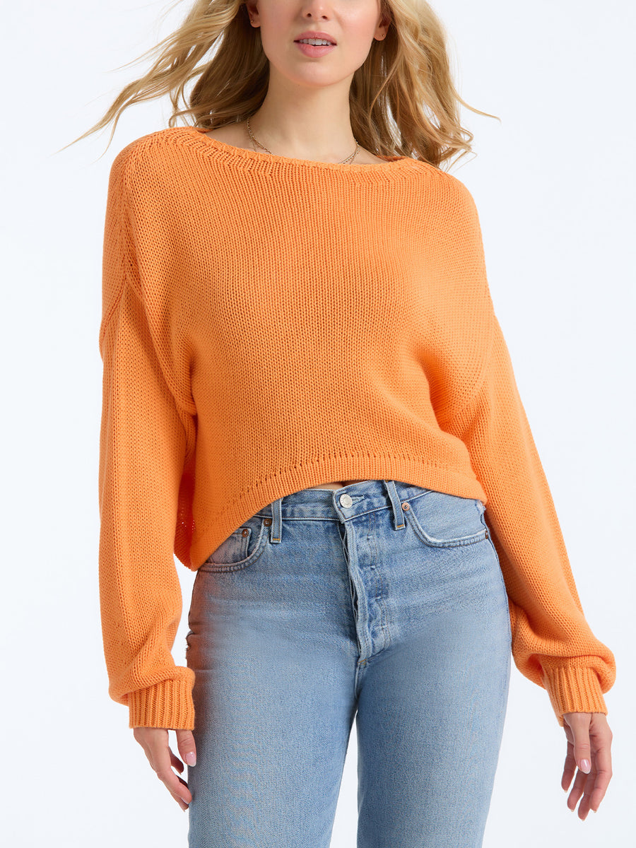 Amelia: Asymmetrical Hem Sweater