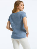 Lora: Crochet Hi-Lo Vest
