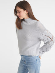 Talia: Diamond Stitch Pullover
