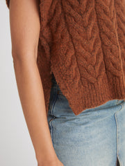 Blake: High-Low Cable Vest