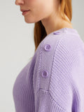 Ida: Button Shoulder Pullover
