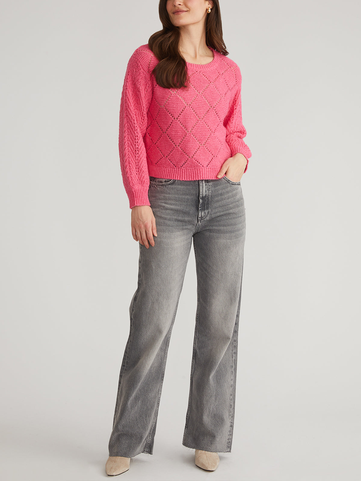 Kelsey: Pointelle Pullover