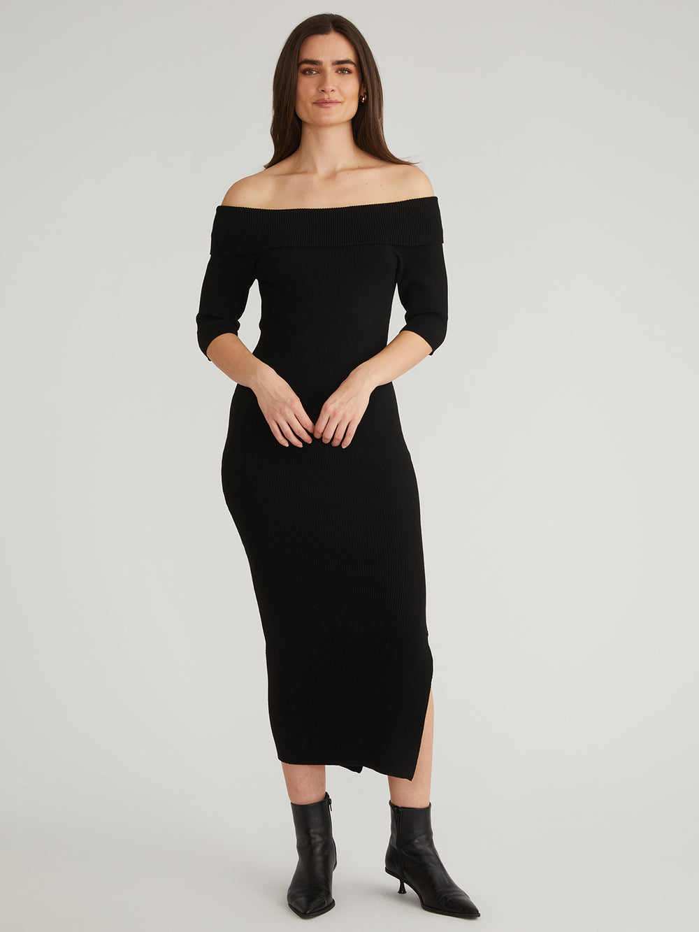 525 America
 Fringed Midi-Dress