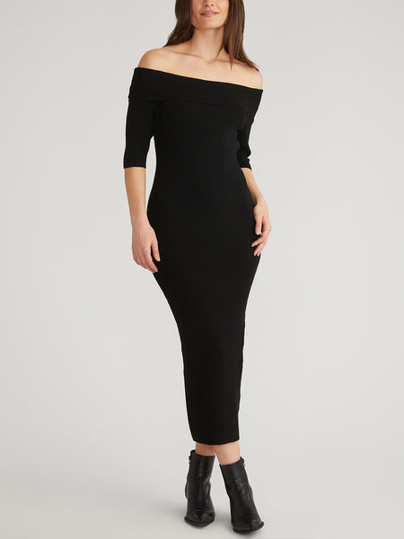 525 America Jennifer: Off Shoulder Midi Dress