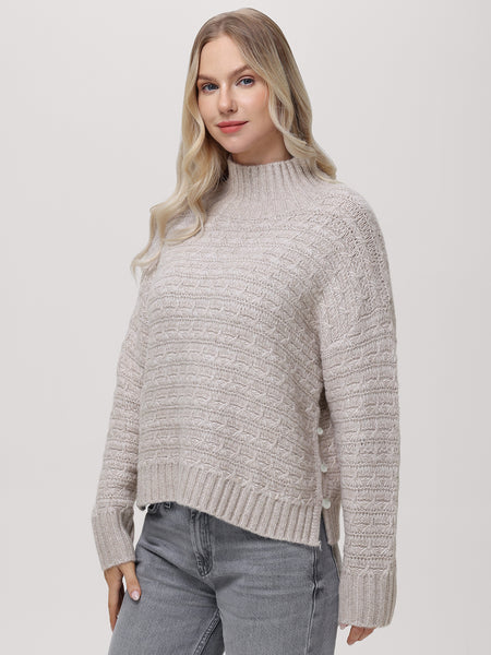 525 America Layla: Mockneck Sweater