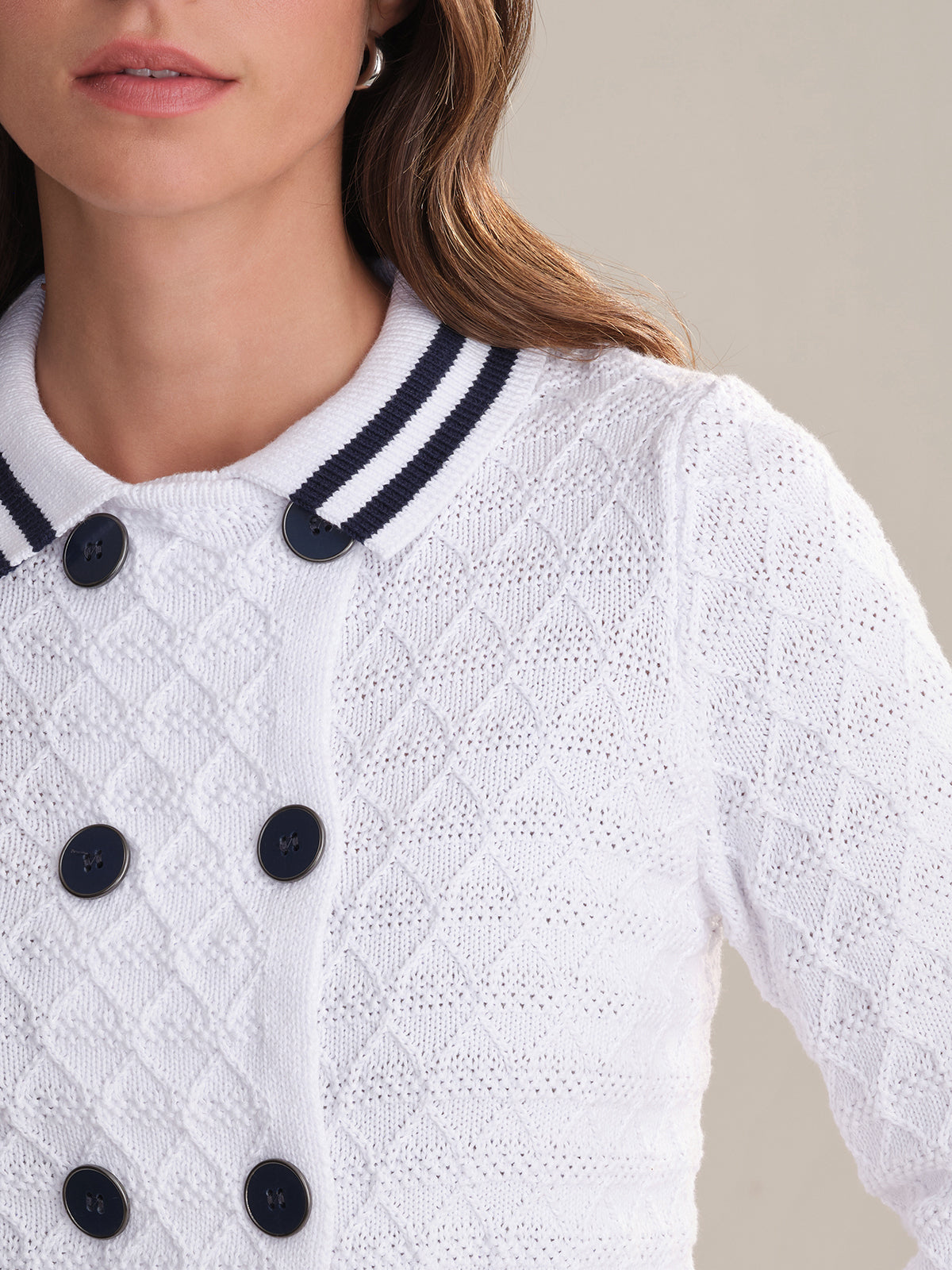 Leena: Double Breasted Cardigan