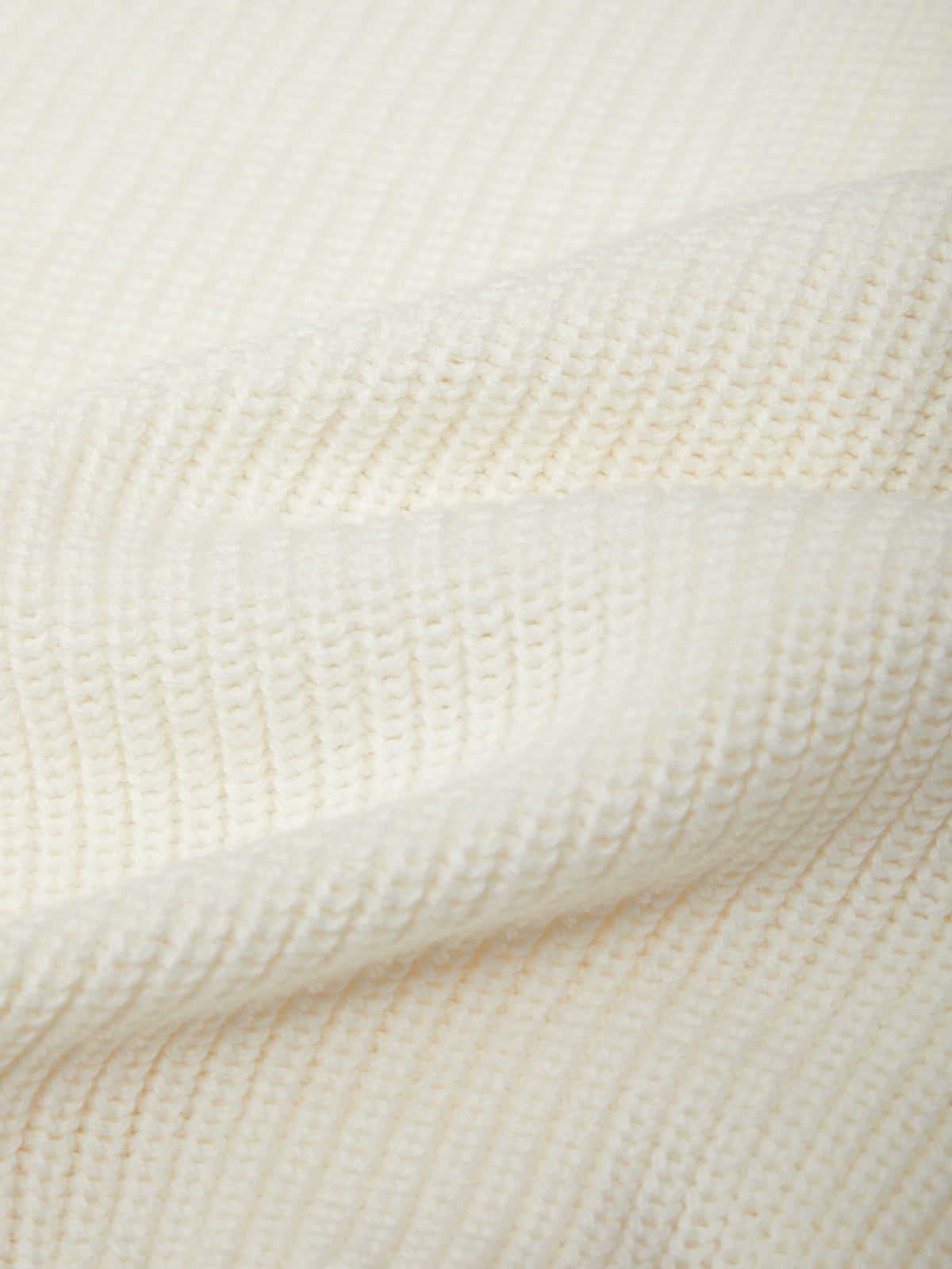 Close-up of textured white fabric