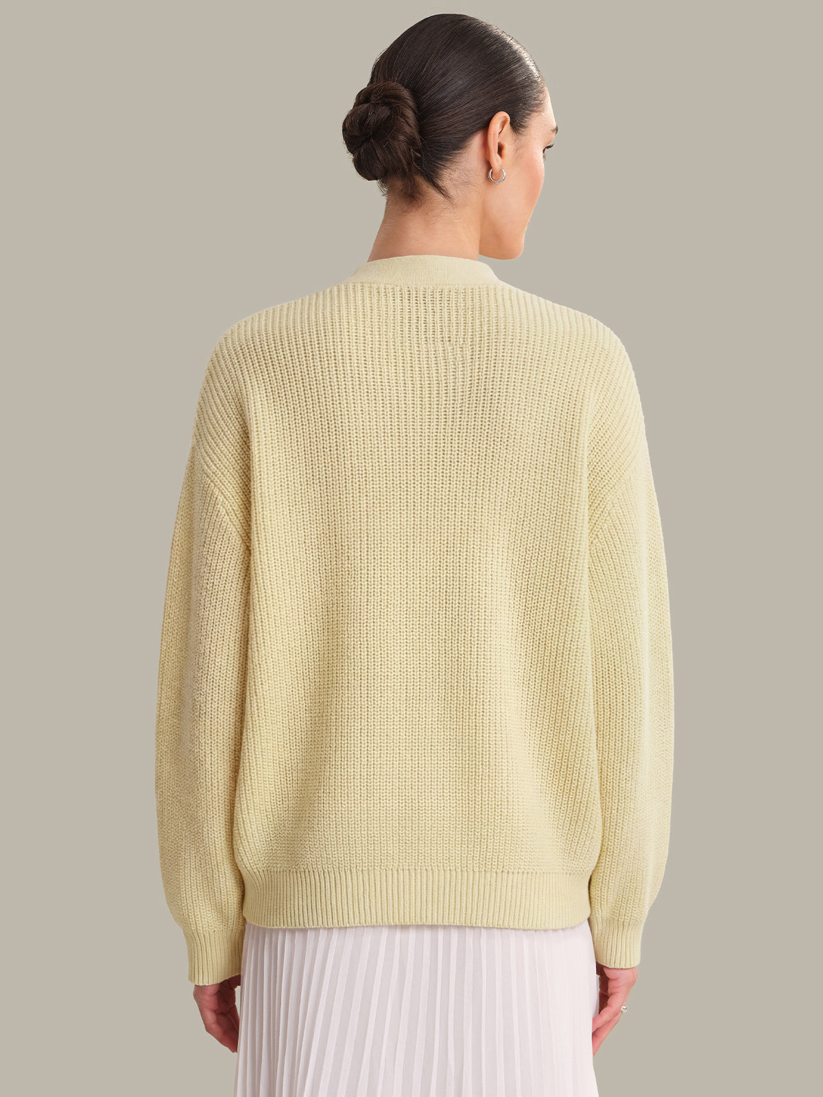 Emilia: Cotton Cocoon Cardigan