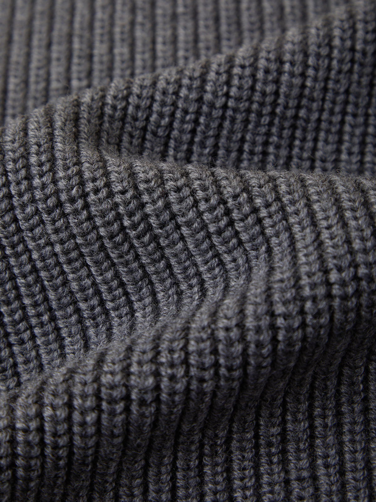 Close-up of gray textured fabric