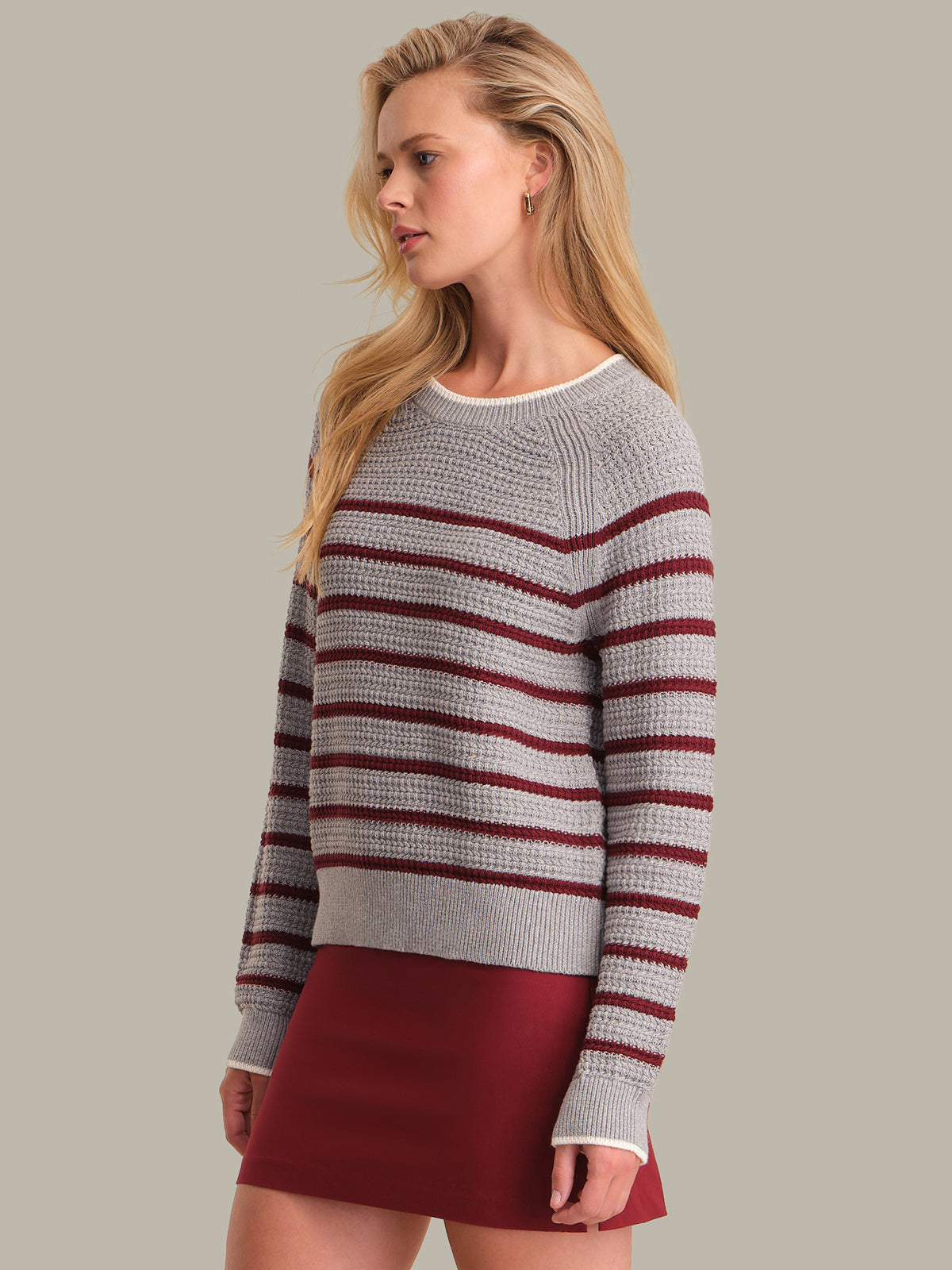 525 America Brooks: Striped Pullover
