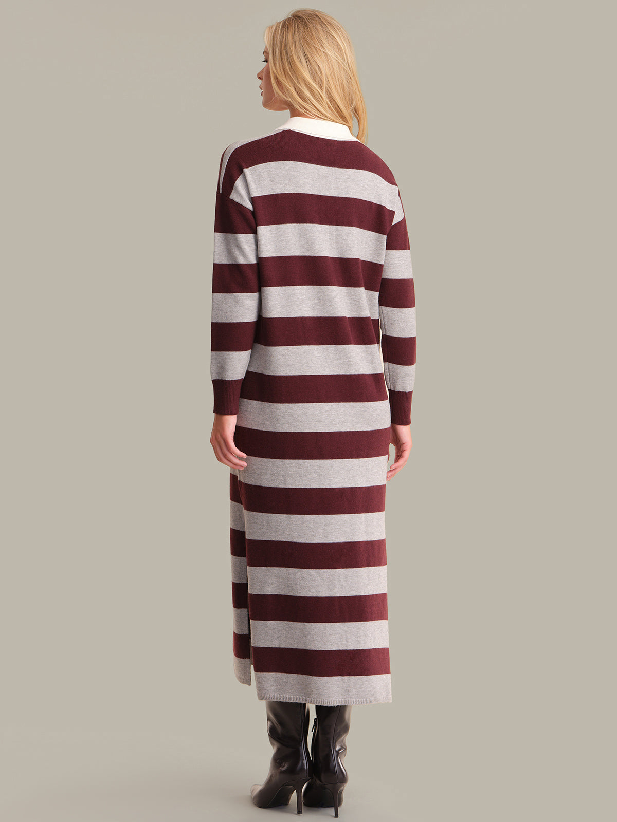Ruthie: Rugby Stripe Maxi Dress
