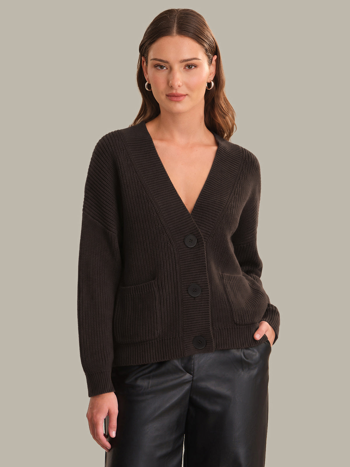 Celeste Relaxed Pocket Cardigan