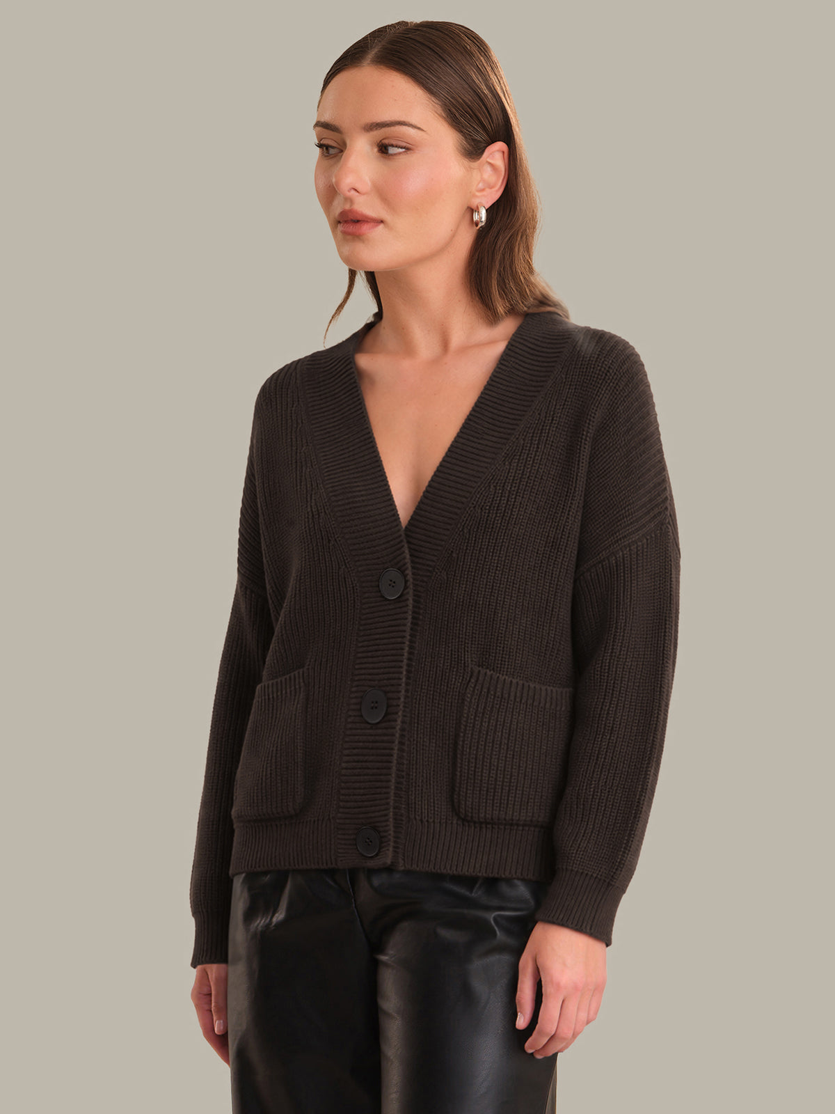 Celeste Relaxed Pocket Cardigan