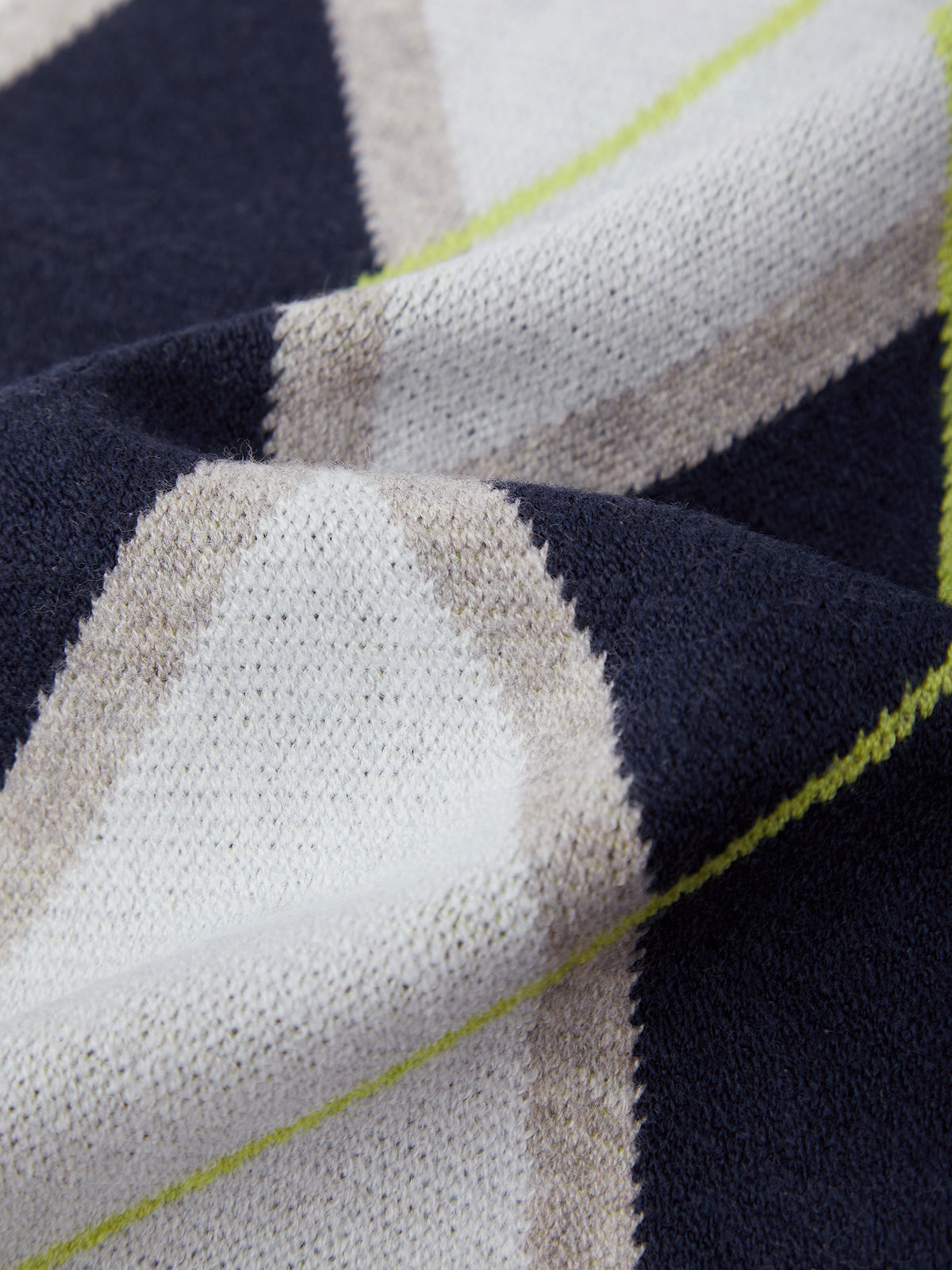 Estelle: Argyle Cropped Vest