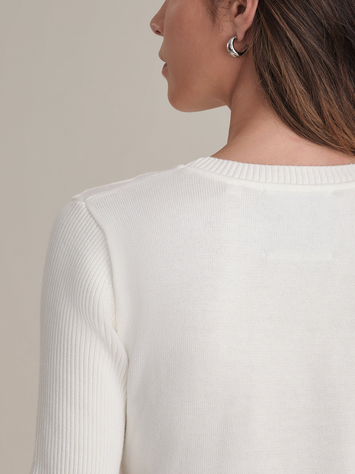 Adina: Short Sleeve Cotton Sweater