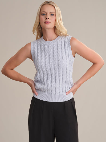 525 America Ivy: Cable Cotton Tank