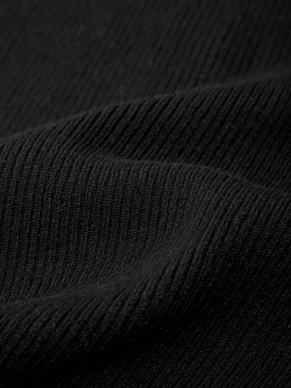 Close-up of black textured fabric