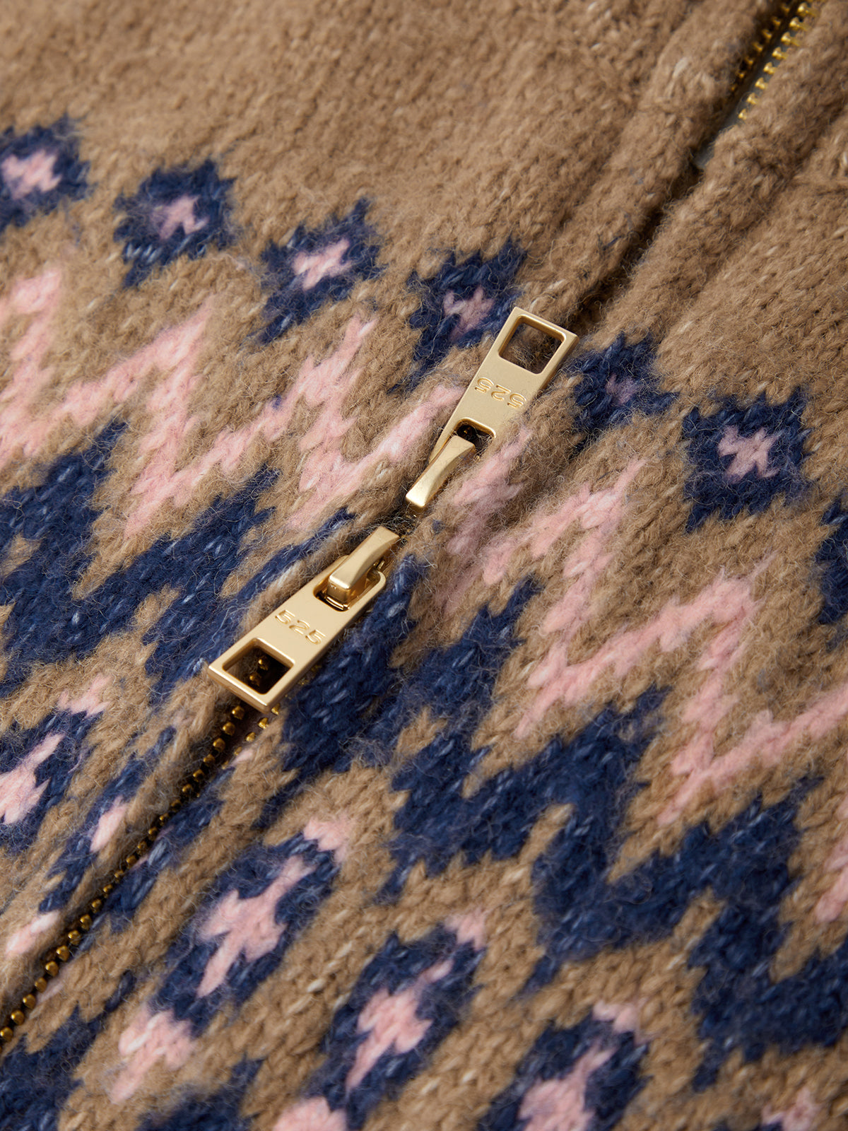 525 America Odessa: Fair Isle Zip-Up