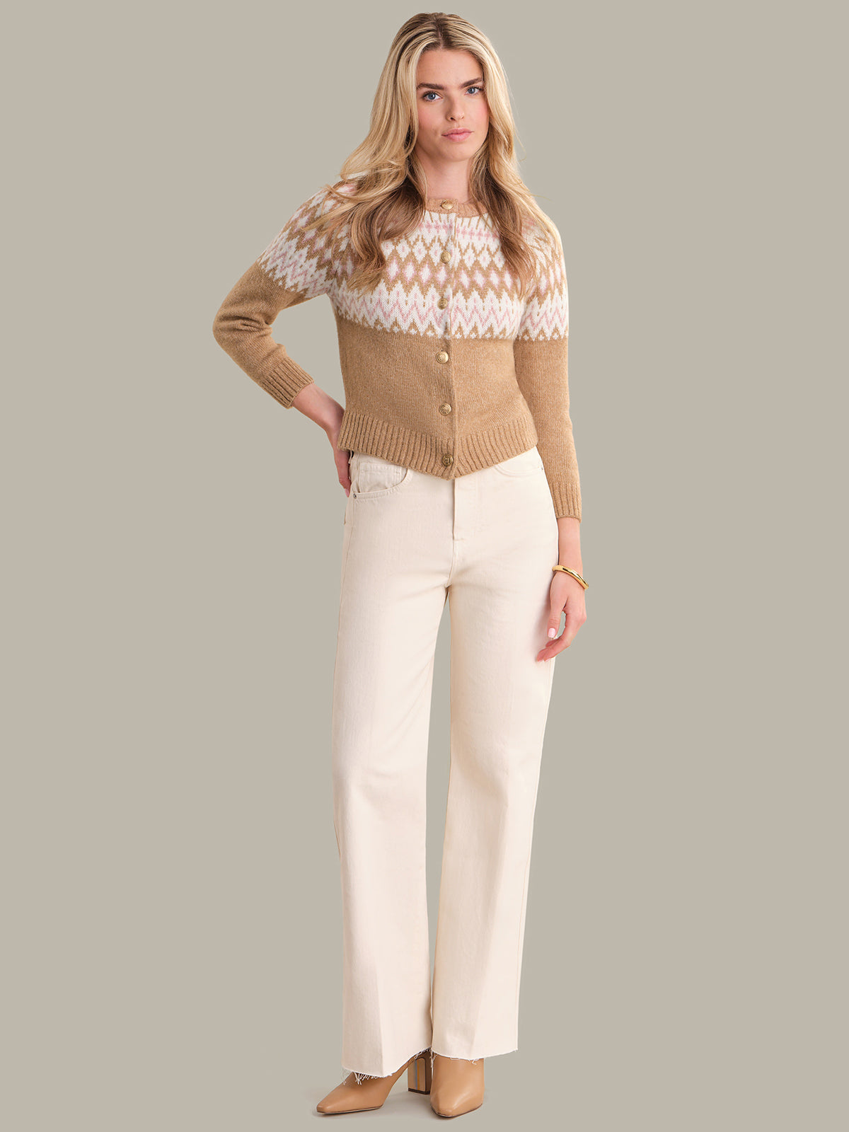Laila: Fair Isle Cardigan