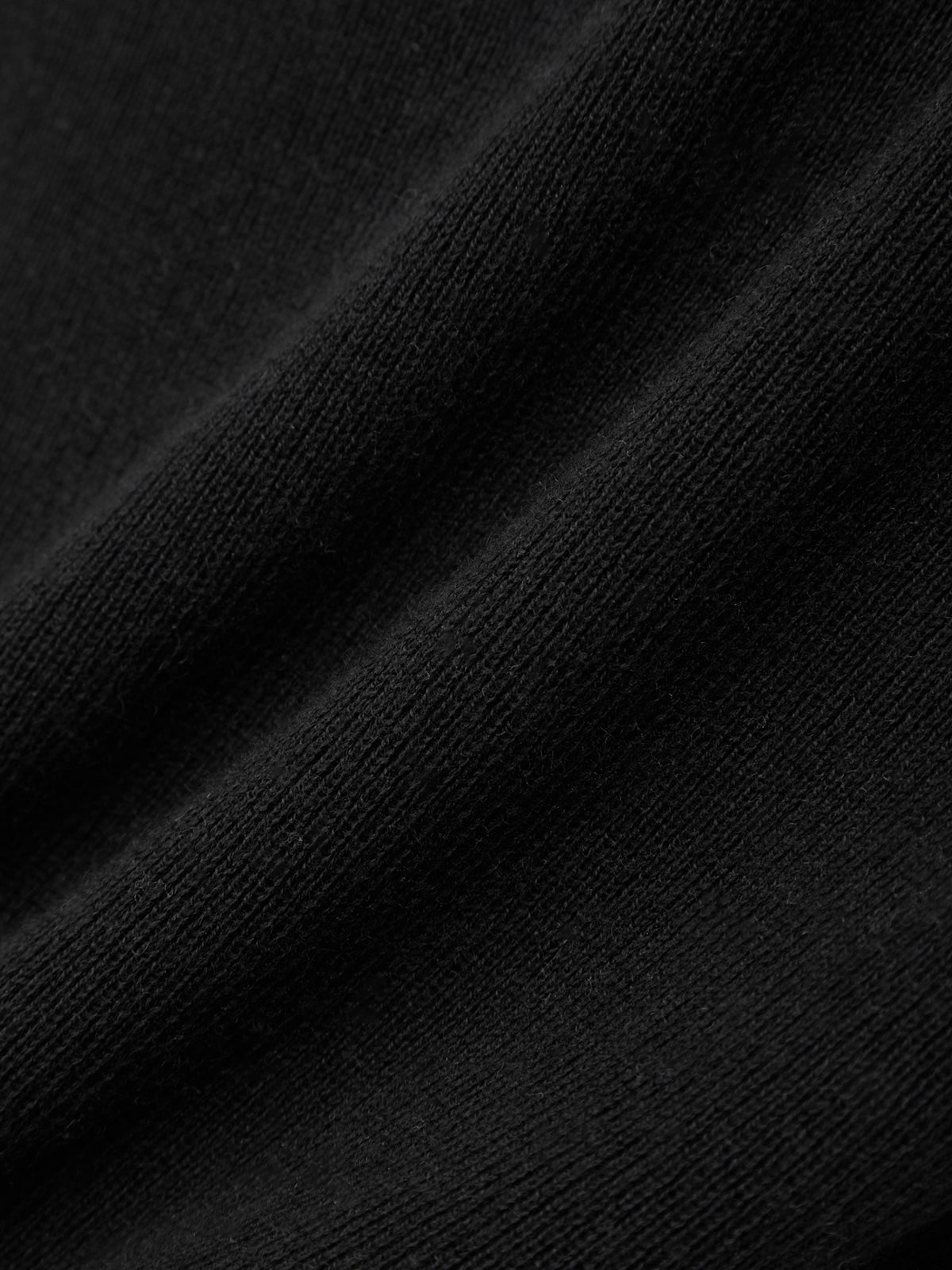 Close-up of black fabric texture