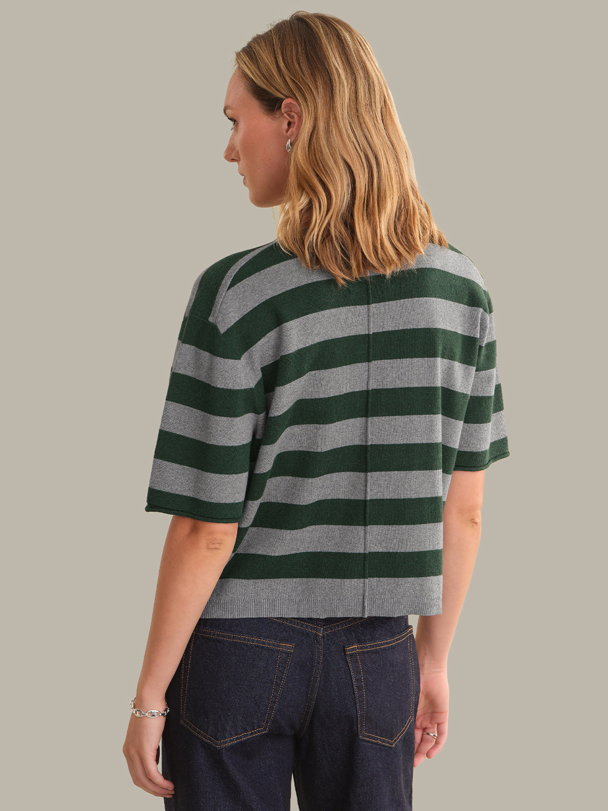 Colette Crew Neck Boxy Tee