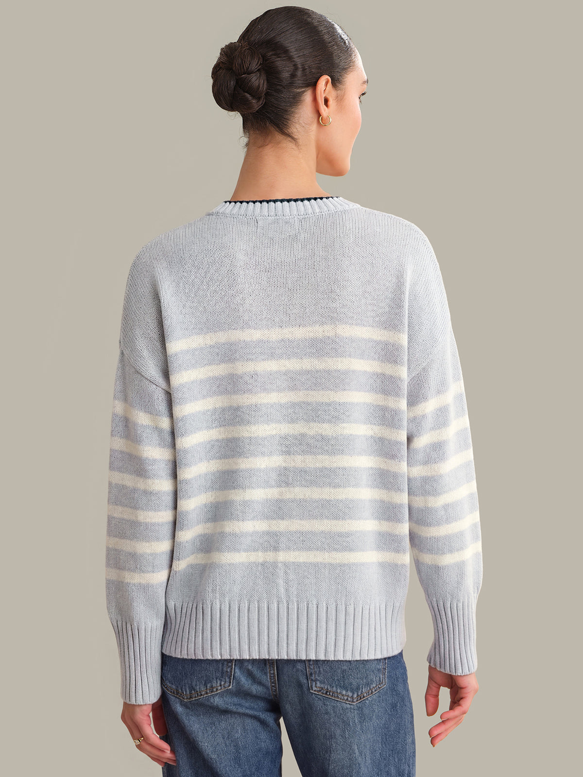 Sterling: Stripe Crewneck Sweater