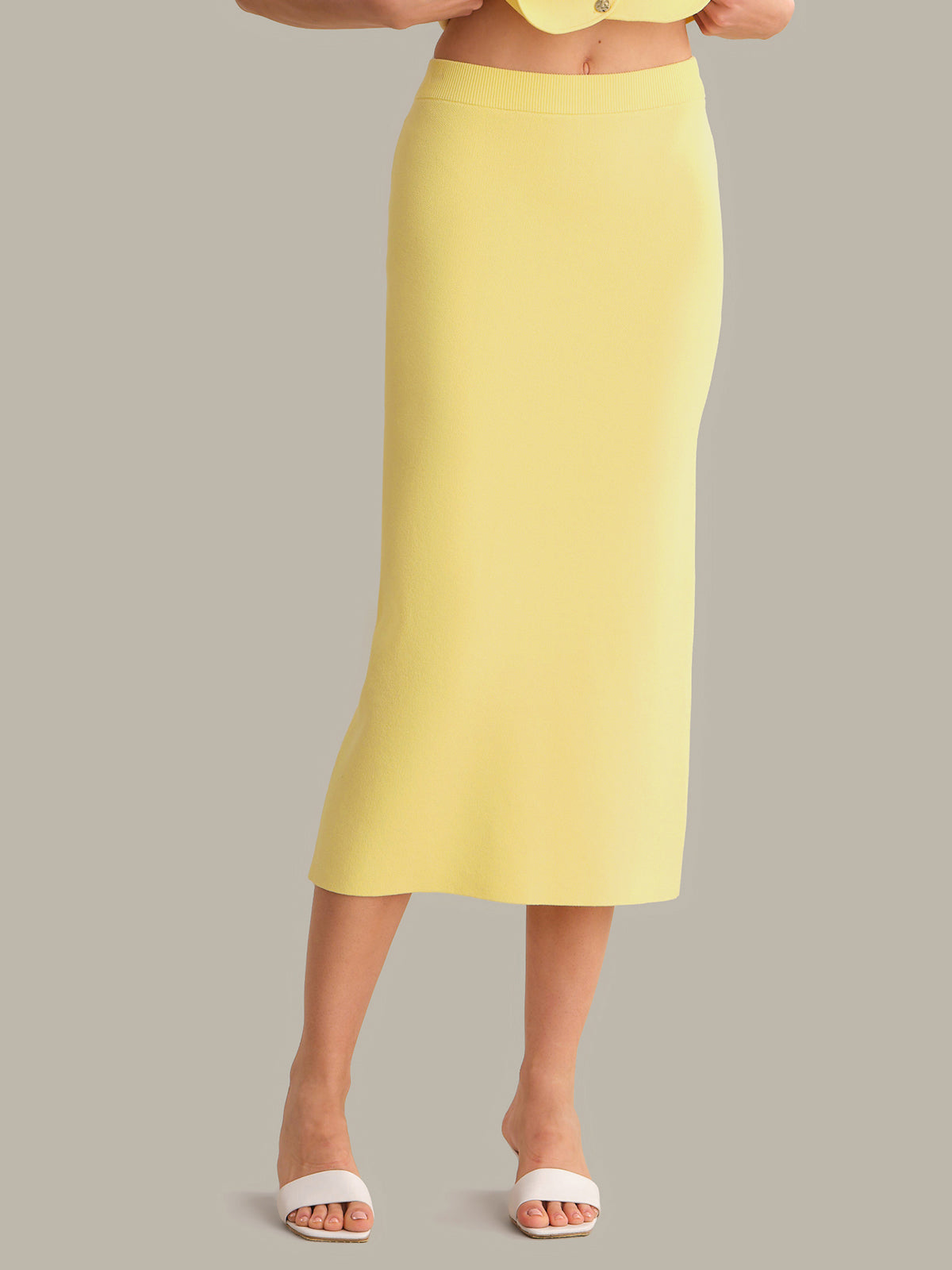 Lucia Knit Midi Skirt