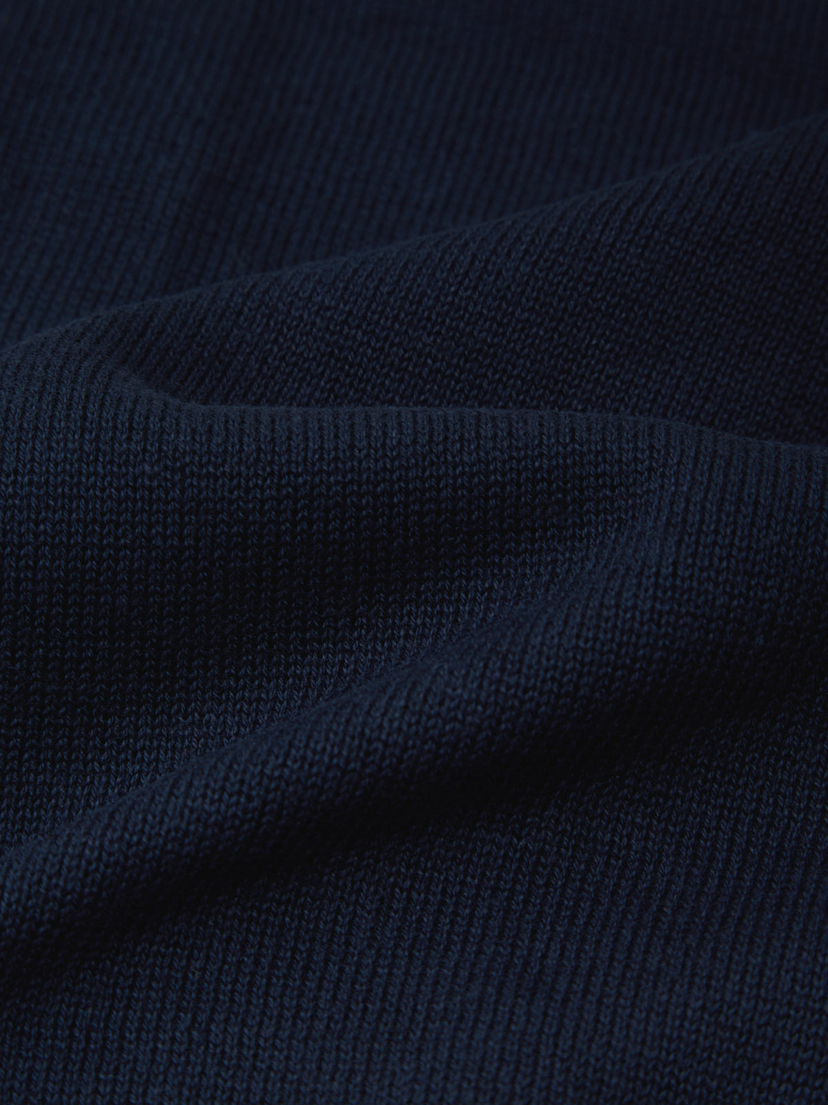 Close-up of dark blue fabric texture