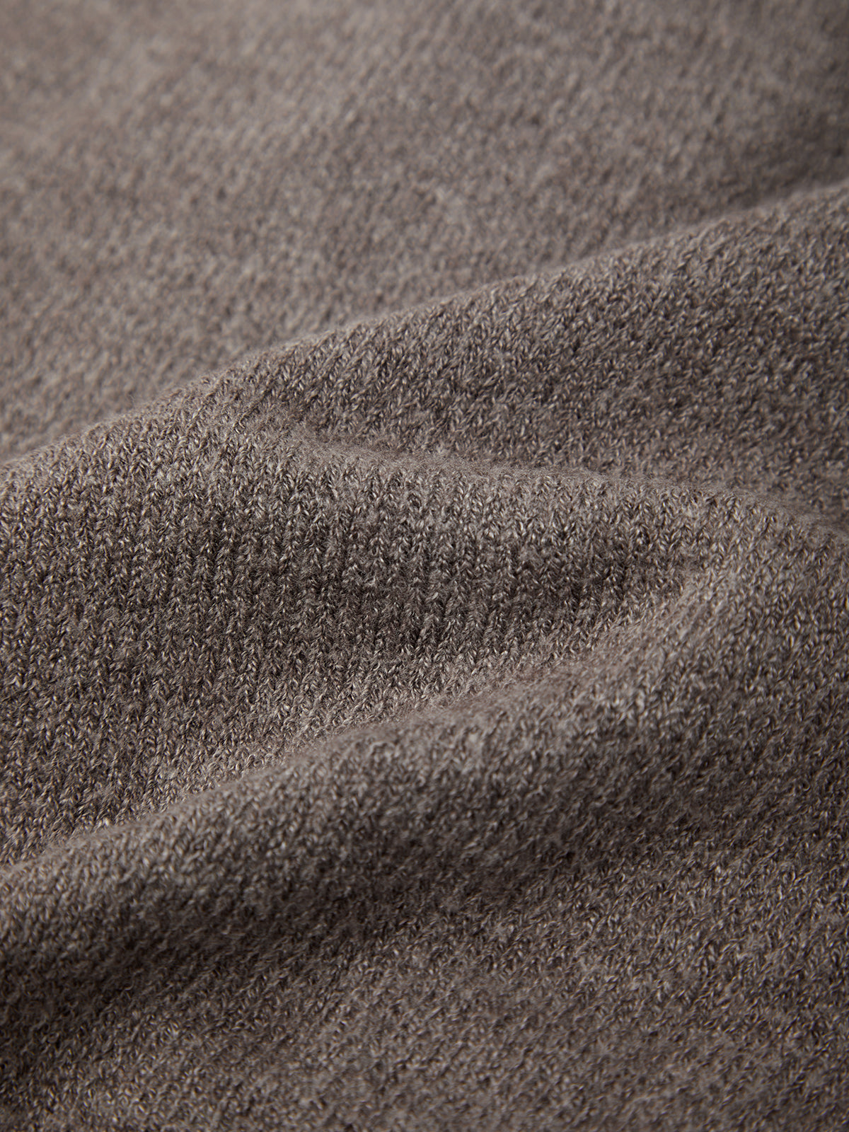 Close-up of brown fabric texture