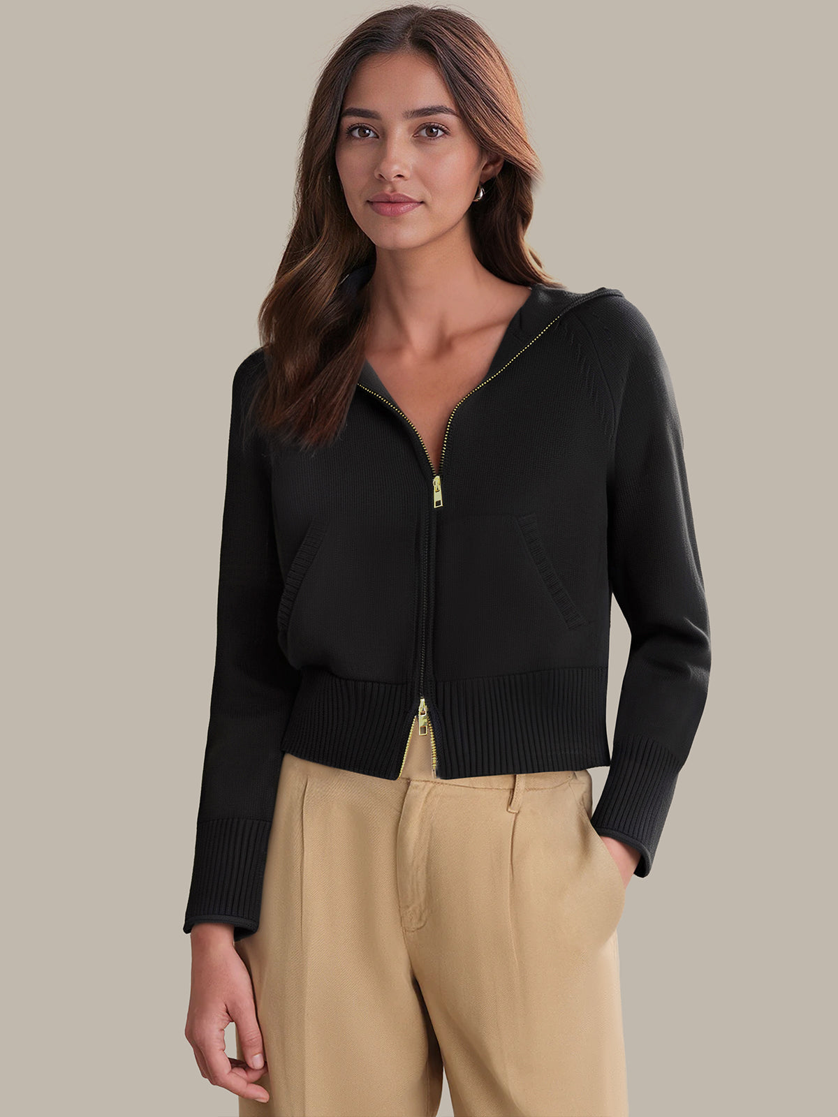 トップス Mission District A-22LETTERED CAARDIGAN Cardigans of 525 America - 525 America