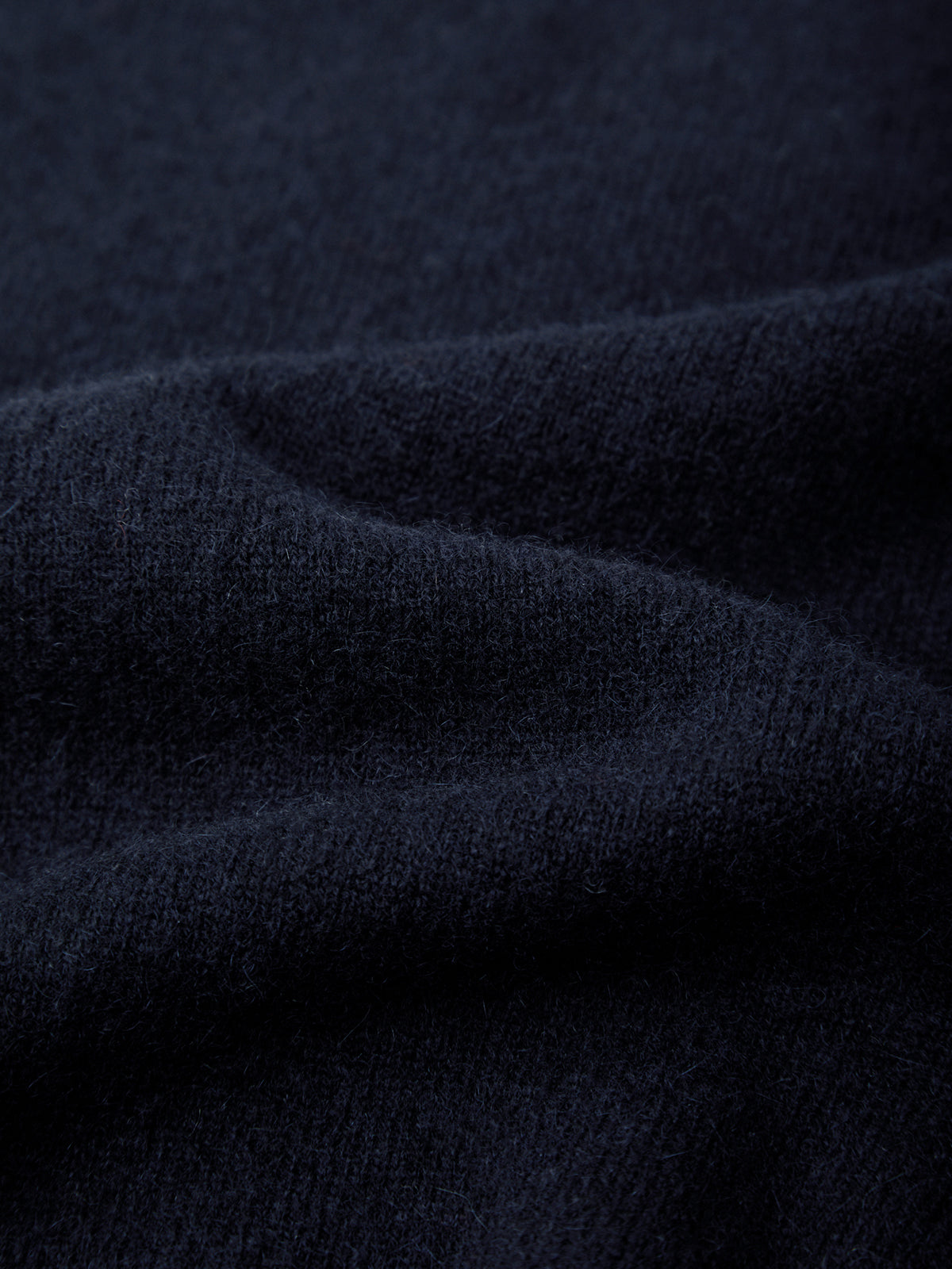 Close-up of dark blue fabric texture