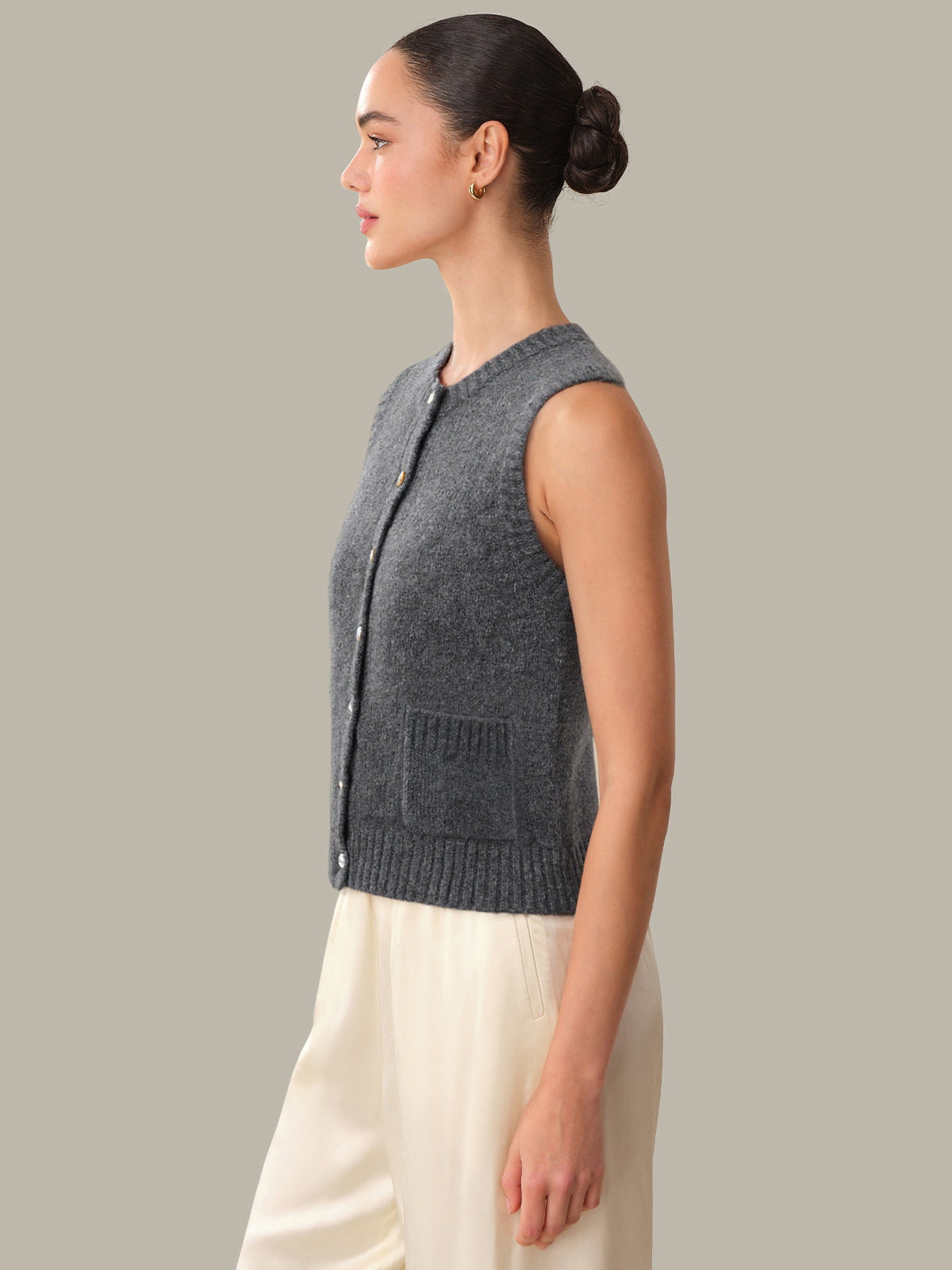 525 America Cashmere Silk Vest