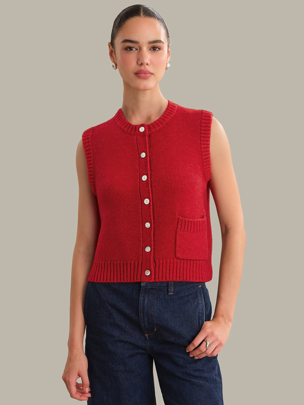 Dara: Cashmere Silk Vest