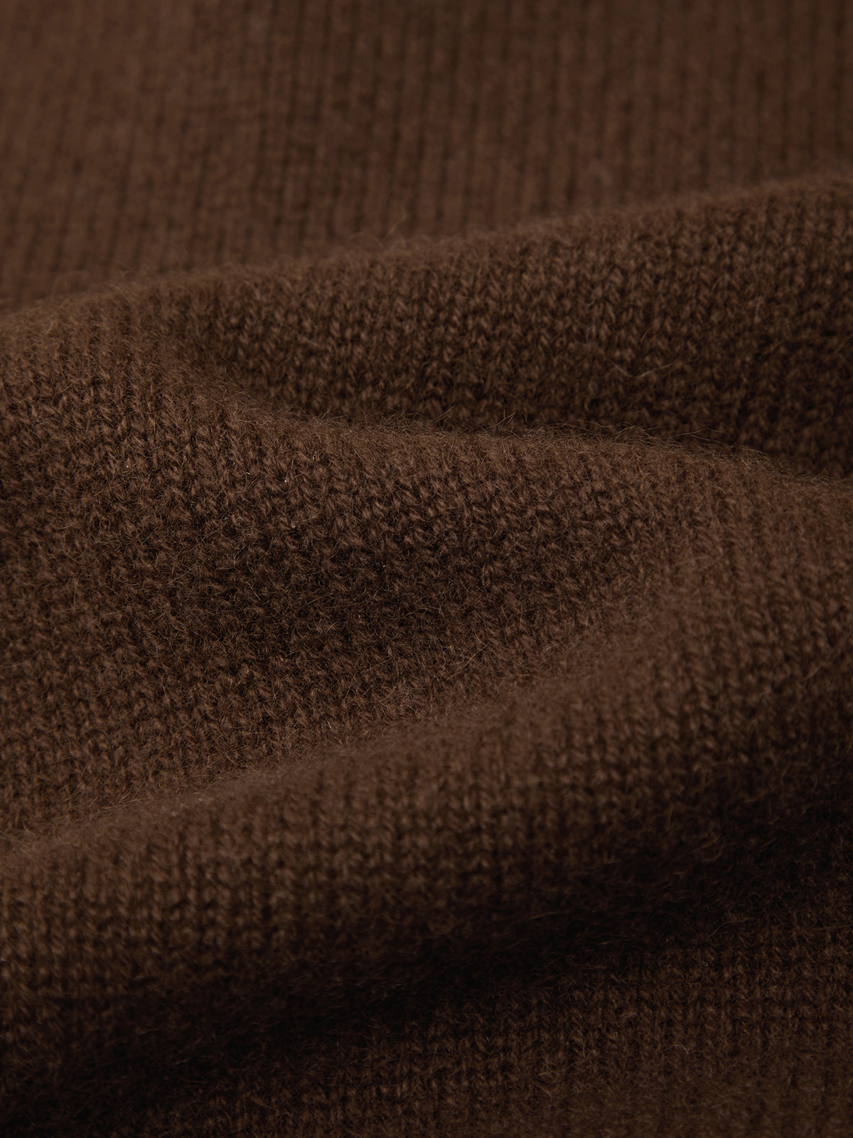 Close-up of brown textured fabric