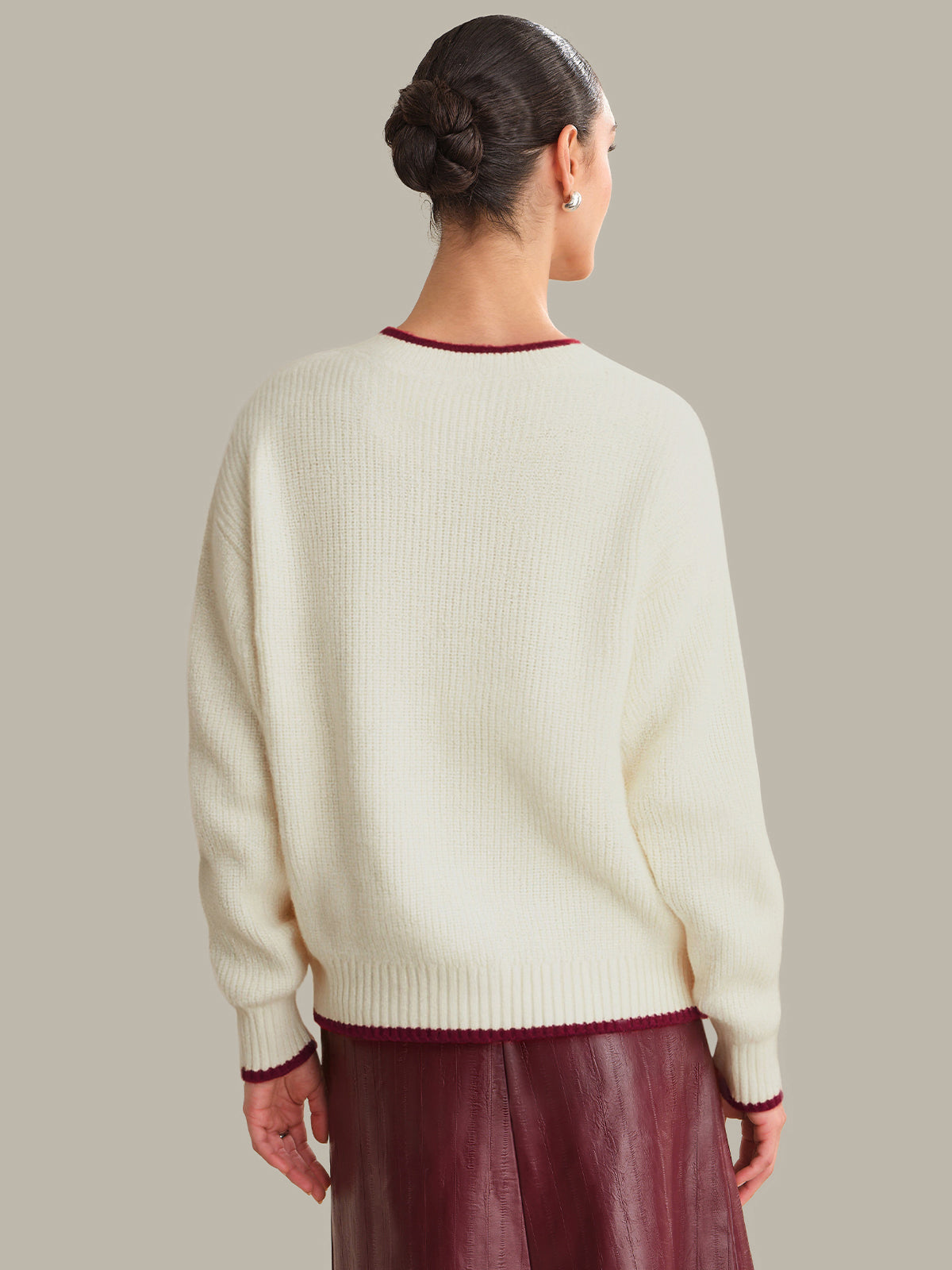 525 America Bennie: 100% Cashmere Poodle Cardigan
