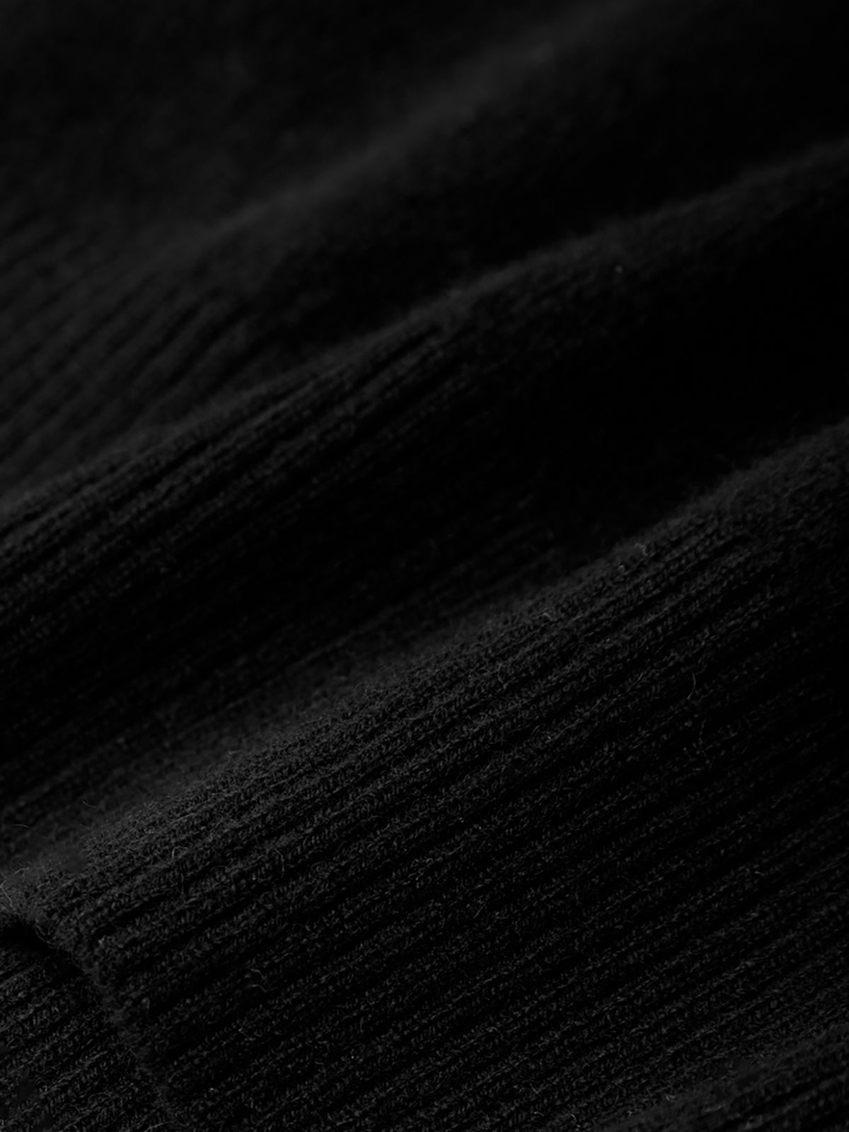 Close-up of black fabric texture