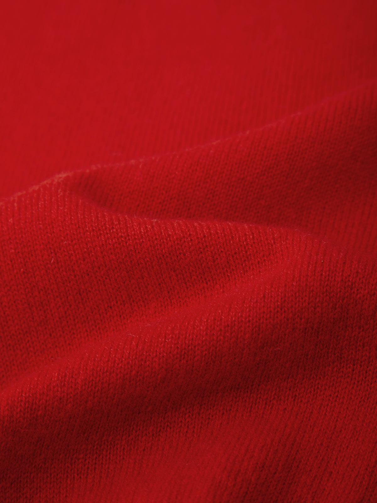 Close-up of red fabric texture