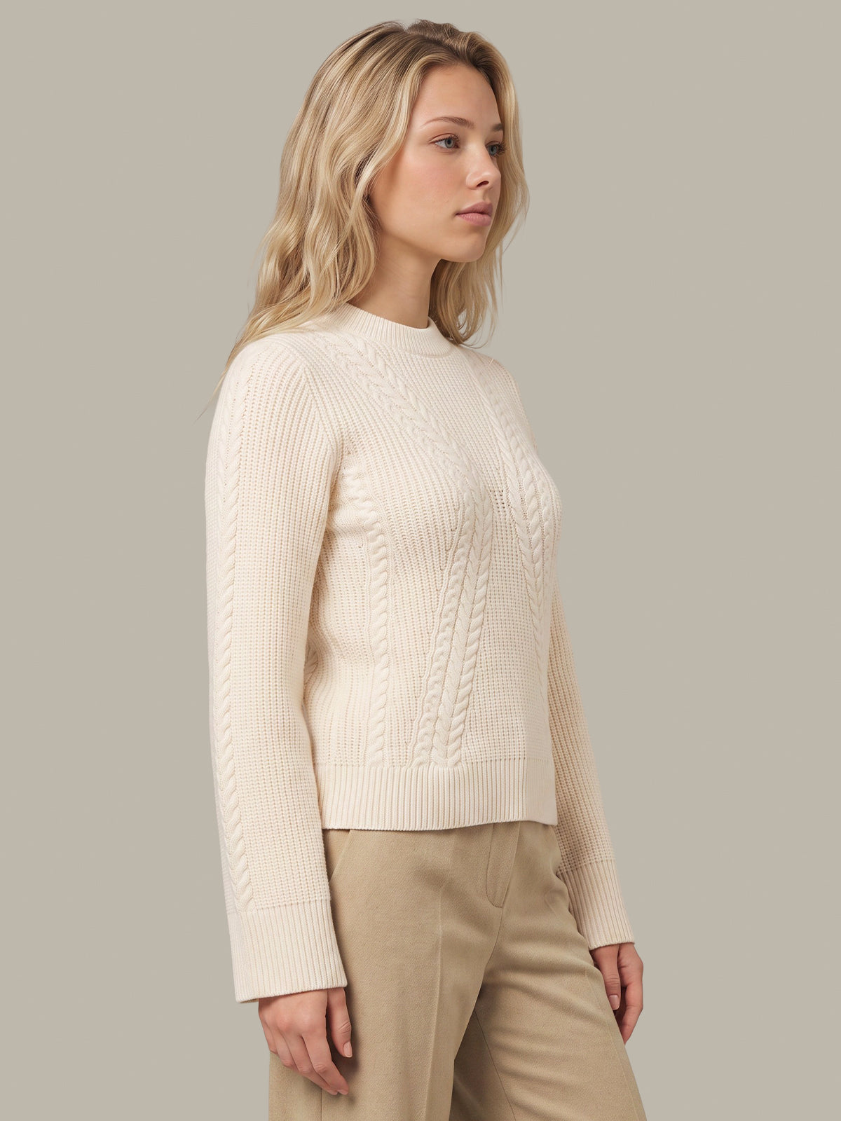 Henrietta Hourglass Cable Pullover