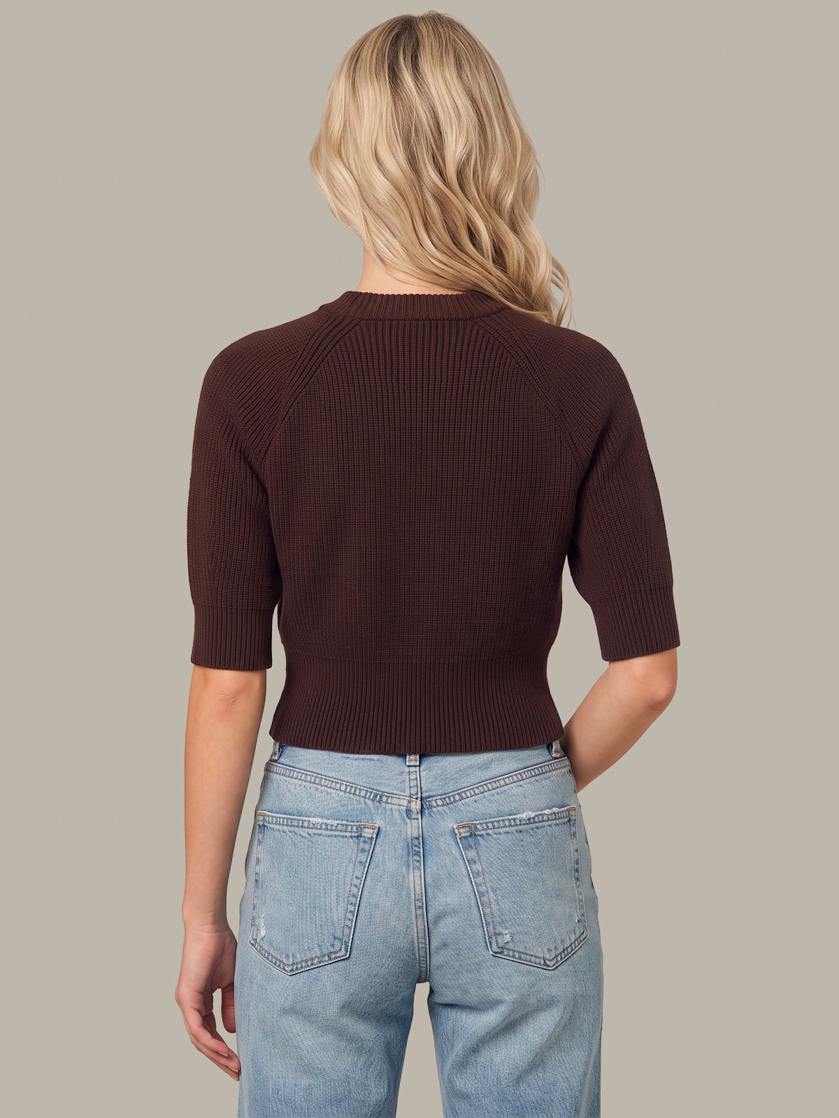 Cornelia Ngineered Rib Crew Pullover