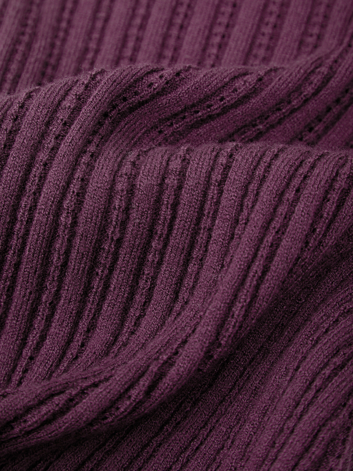 Close-up of purple textured fabric