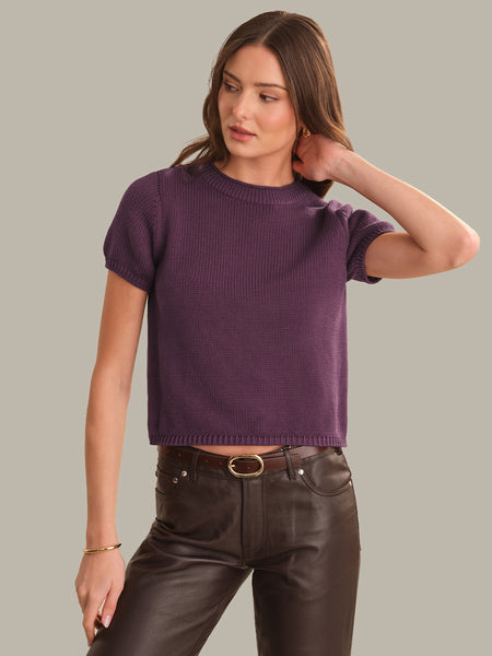 525 America Banks Rolled Edge Sweater Tee