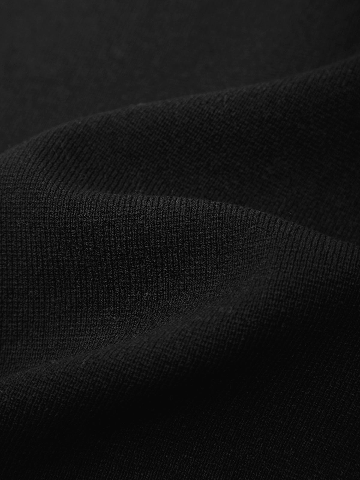 Close-up of black textured fabric